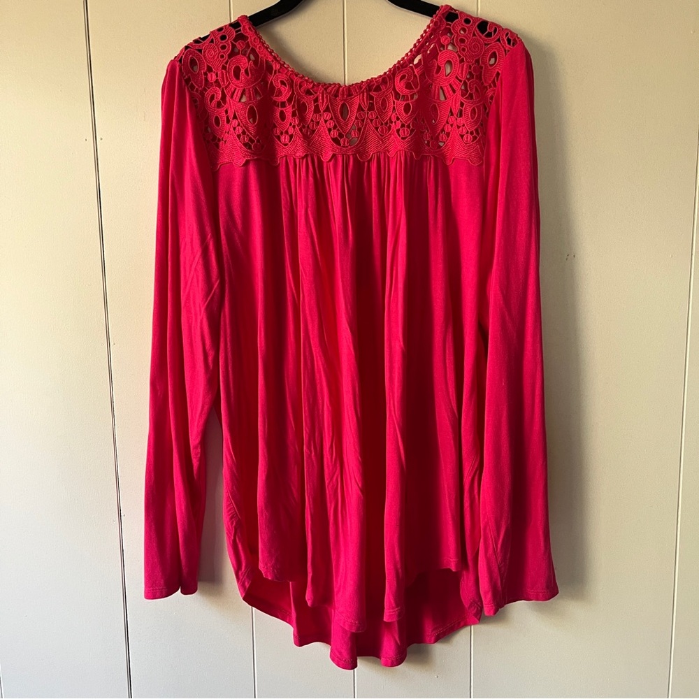 Philosophy Pink Blouse